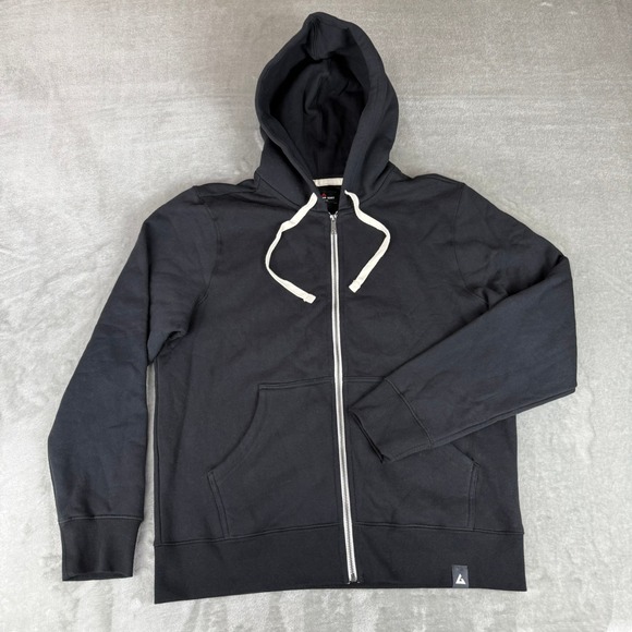 American Giant Other - American Giant Midweight Full Zip Hoodie Mens Large Black Fleece $135 USA NWOT